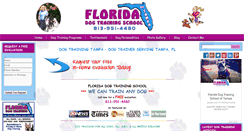 Desktop Screenshot of fl-k9.com